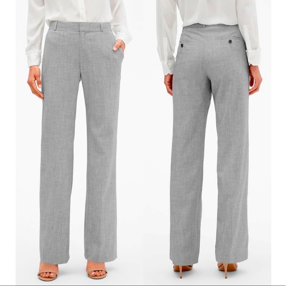 NWT - Banana Republic - Grey Logan Pants - Size 4